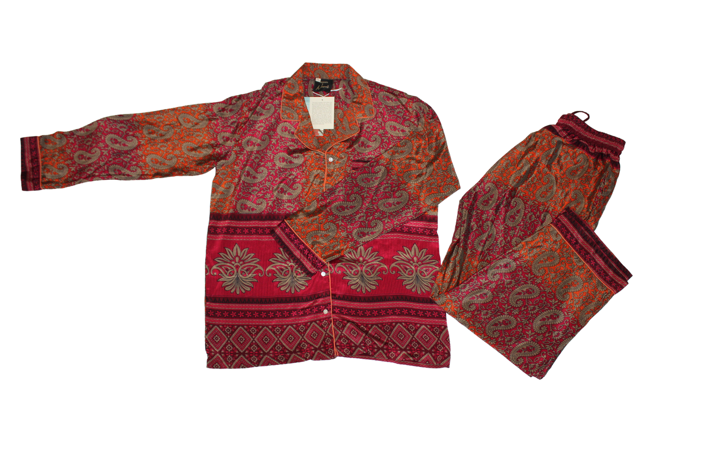 Upcycled Sari Loungewear Sets-XS/S