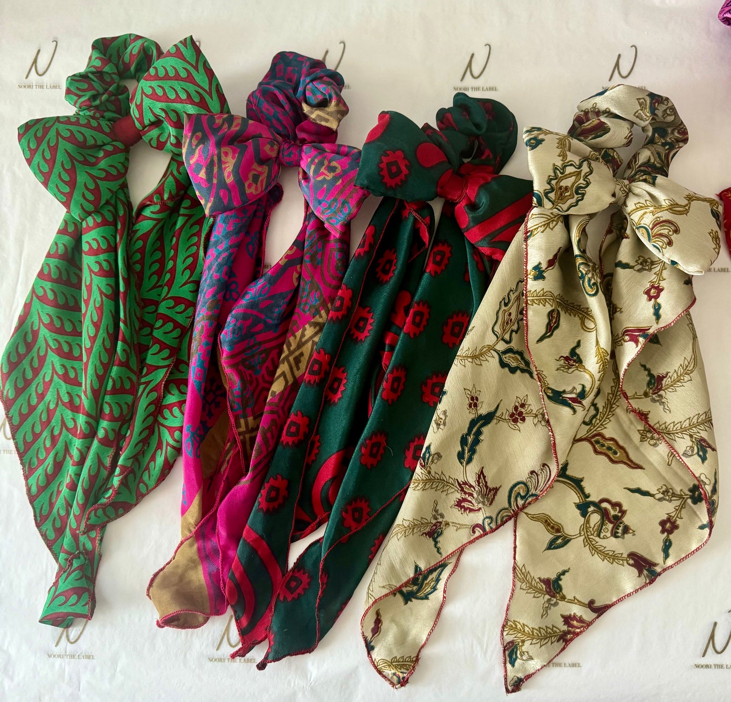 Upcycled Hair Accessorries