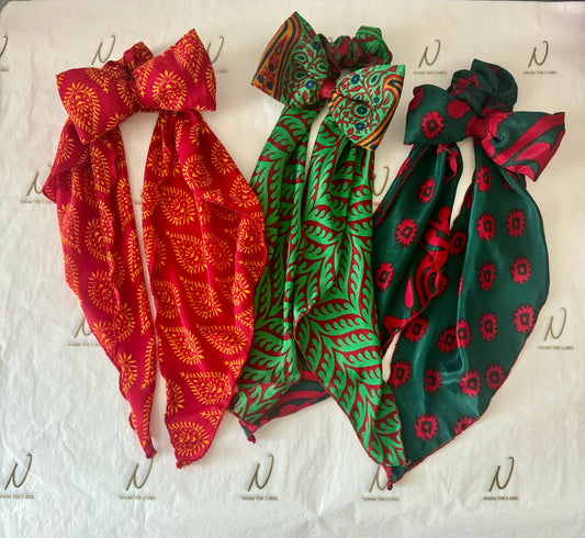 Upcycled Hair Accessorries