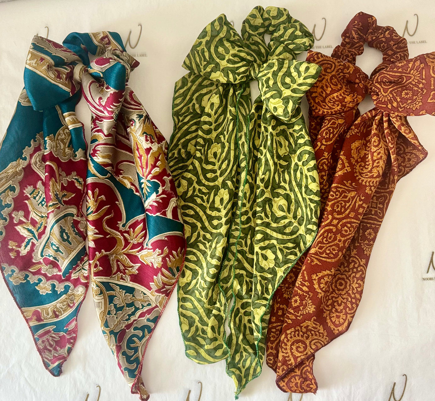 Upcycled Hair Accessorries