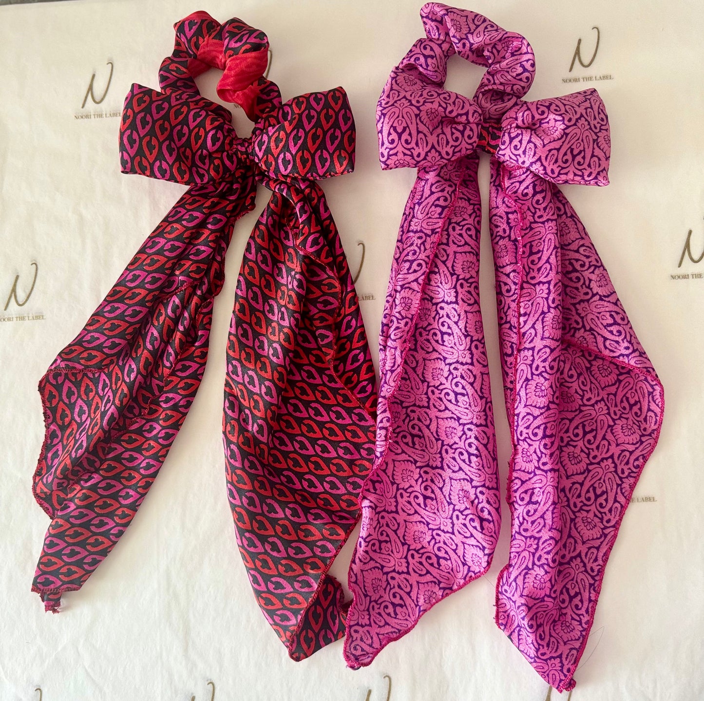 Upcycled Hair Accessorries