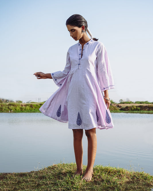 Manjari Tunic Embroidered Dress