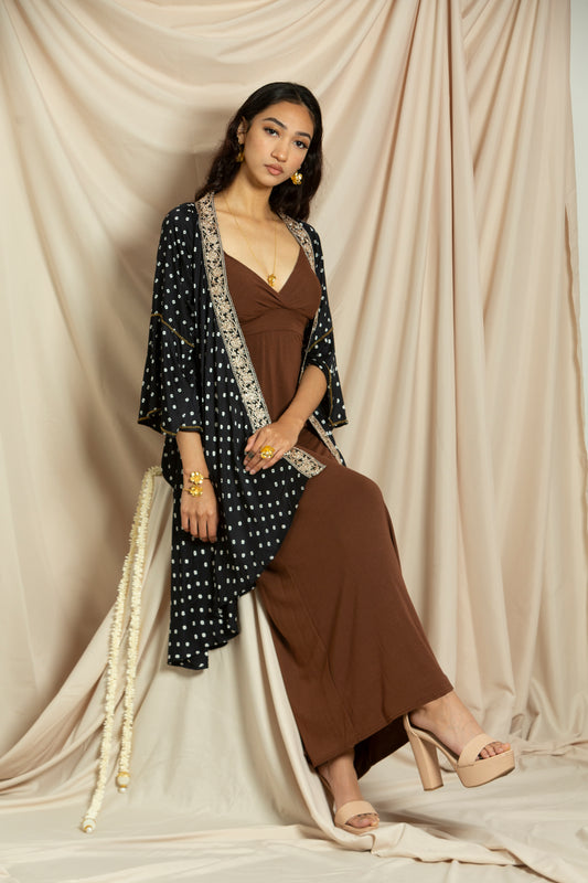 Naya Bandhani Kimono