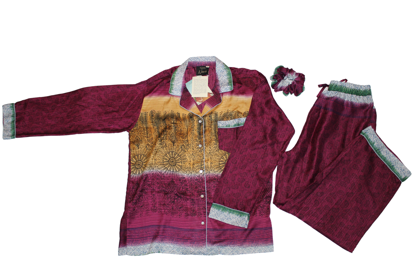 Upcycled Sari Loungewear Sets-XS/S