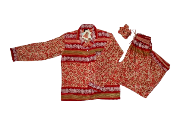 Upcycled Sari Loungewear Sets-XS/S