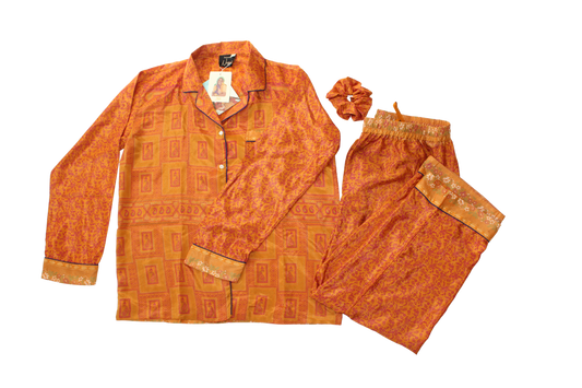 Upcycled Sari Loungewear Sets-XL