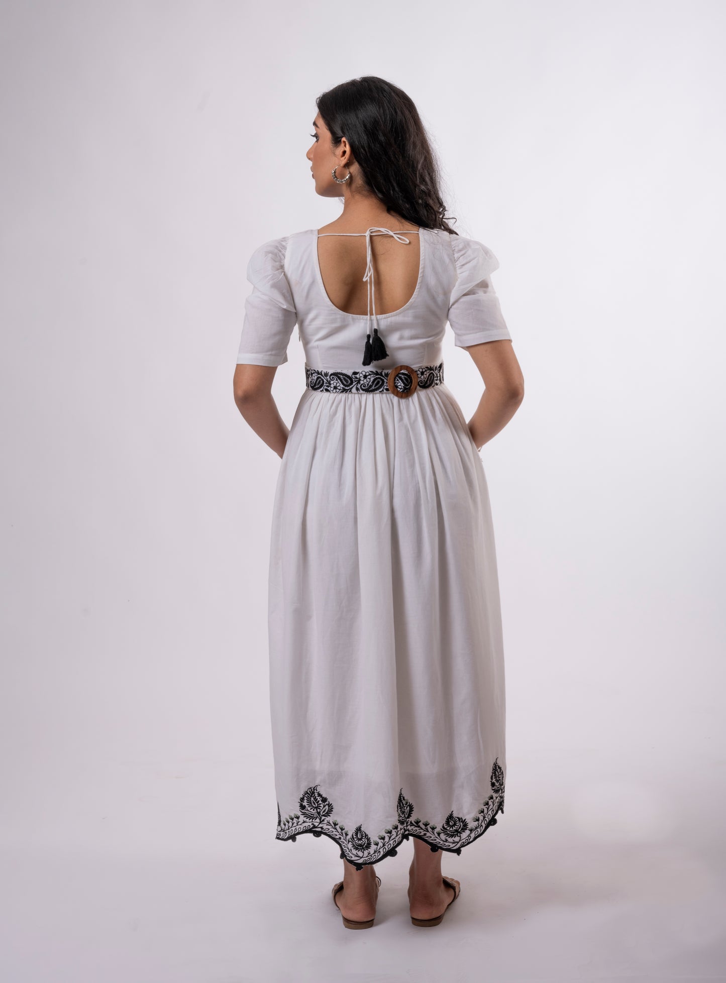 Sahra Embroidered Maxi Dress