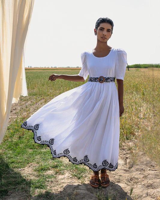 Sahra Embroidered Maxi Dress