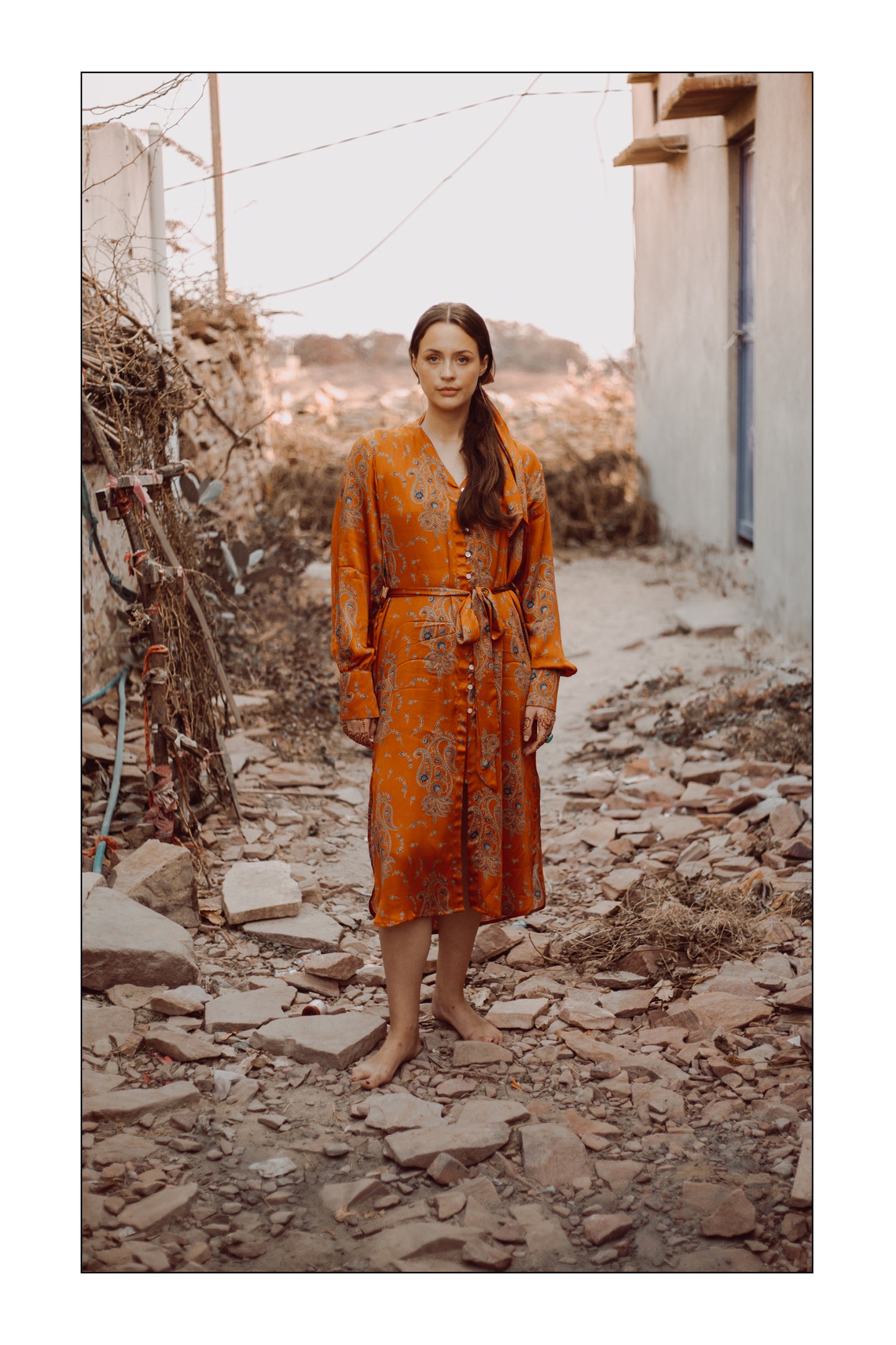 Kaite Paisley Dress
