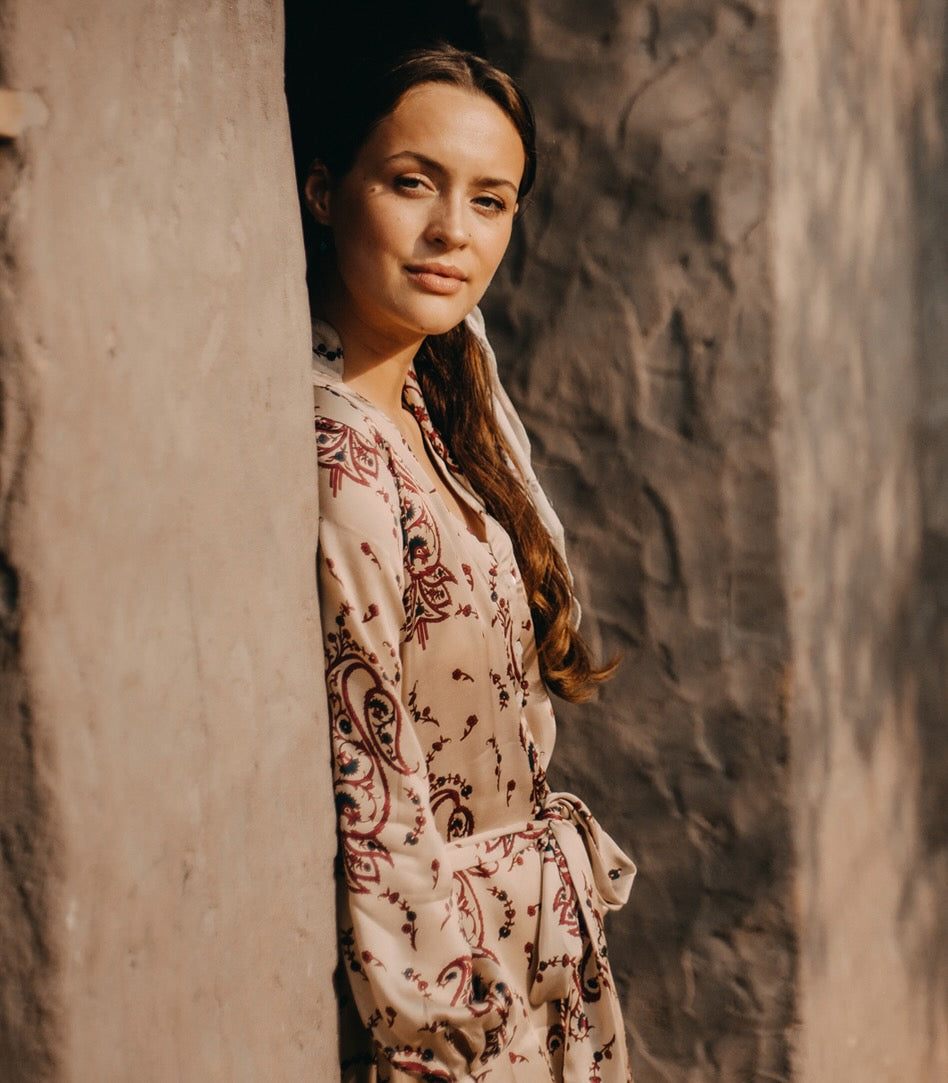 Kaite Paisley Dress