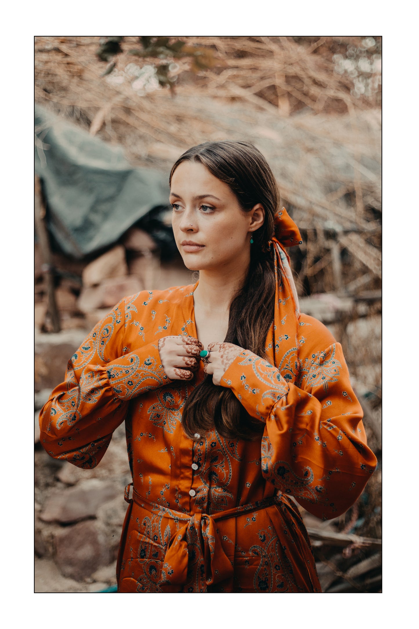 Kaite Paisley Dress