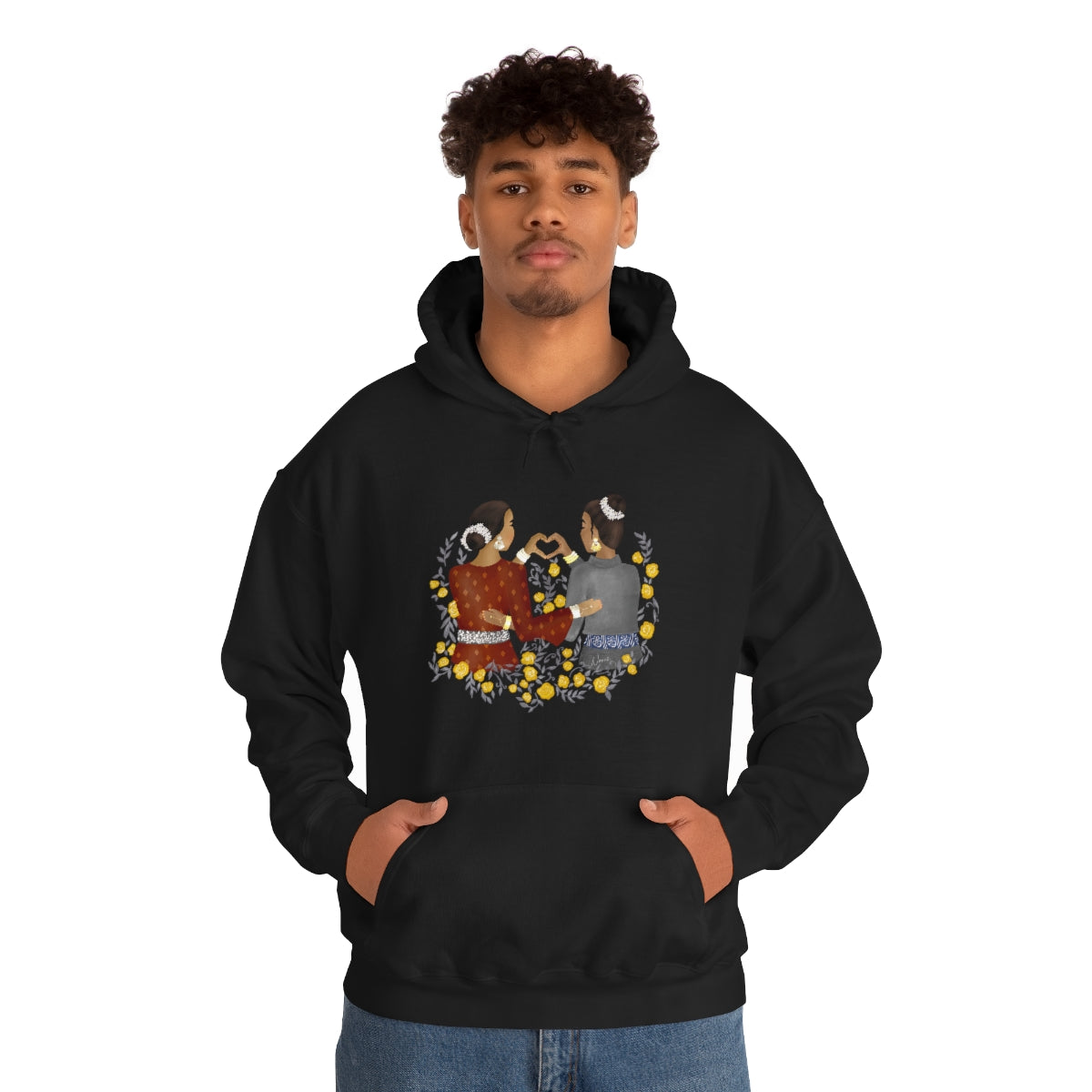 Aikya Adult Unisex Hooded Sweatshirt