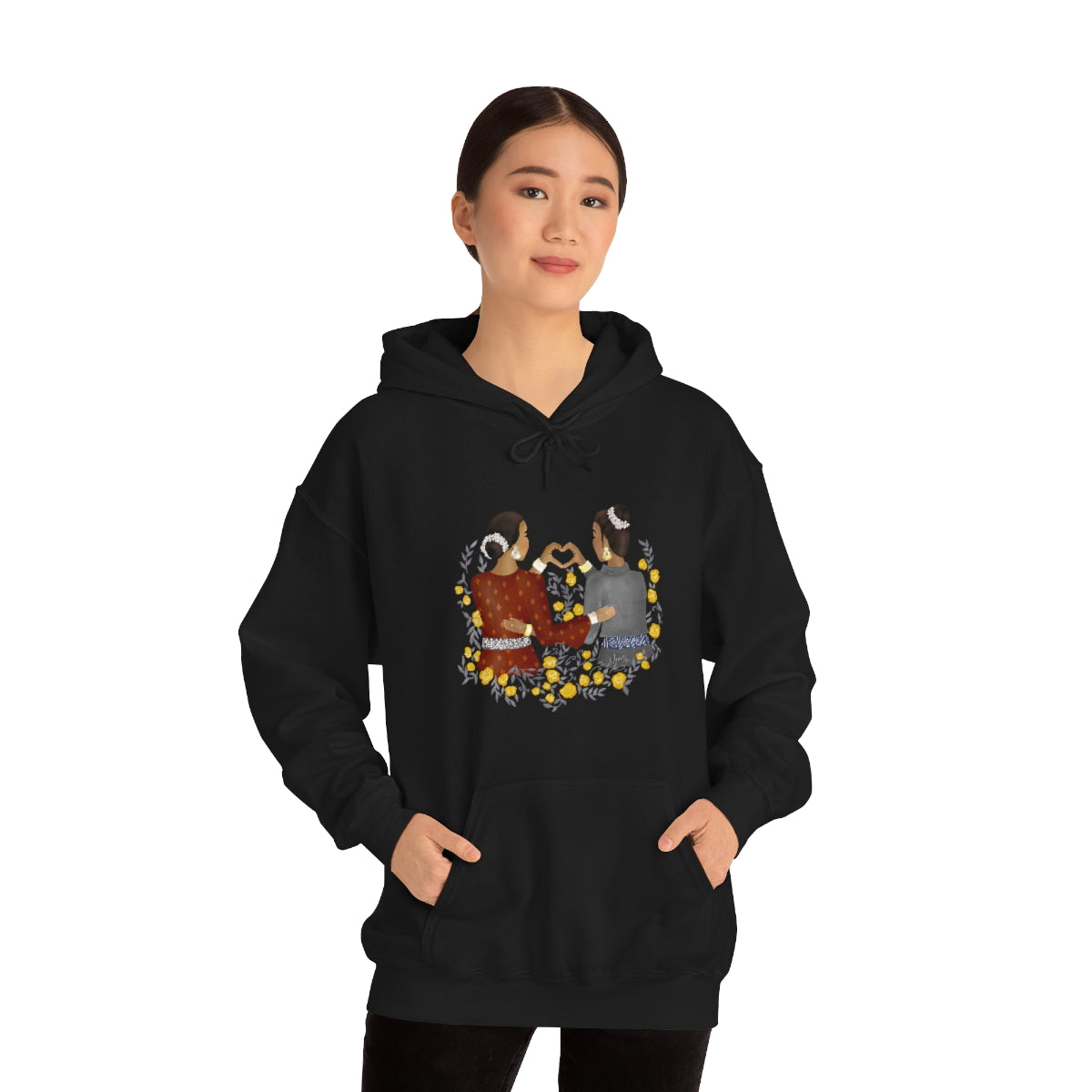 Aikya Adult Unisex Hooded Sweatshirt