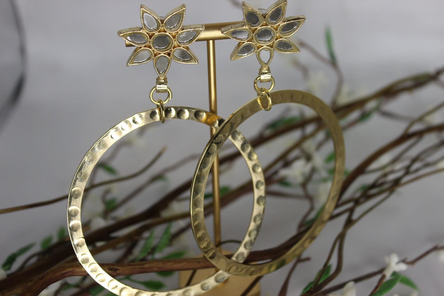 Sitarra Mirrored Earrings