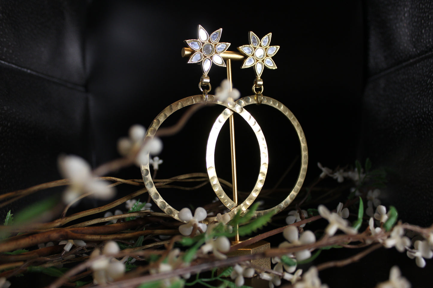 Sitarra Mirrored Earrings