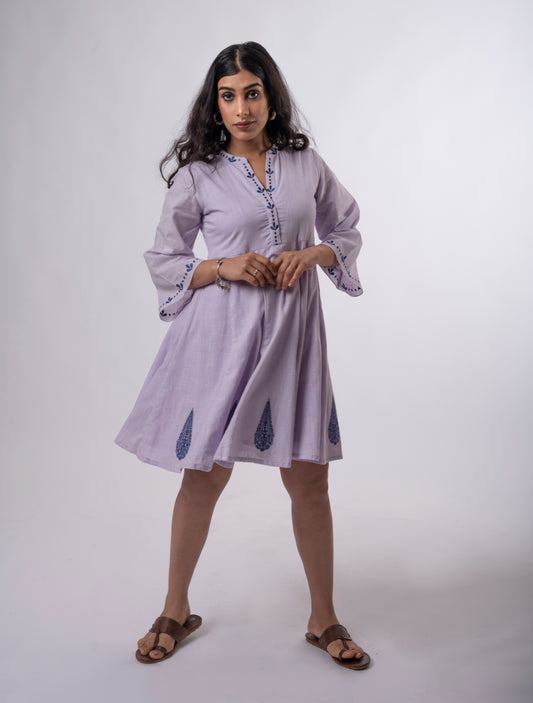 Manjari Tunic Embroidered Dress