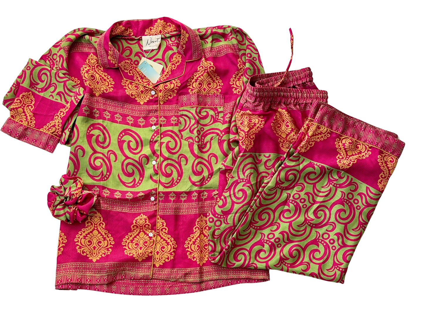 Upcycled Sari Loungewear Sets-XL