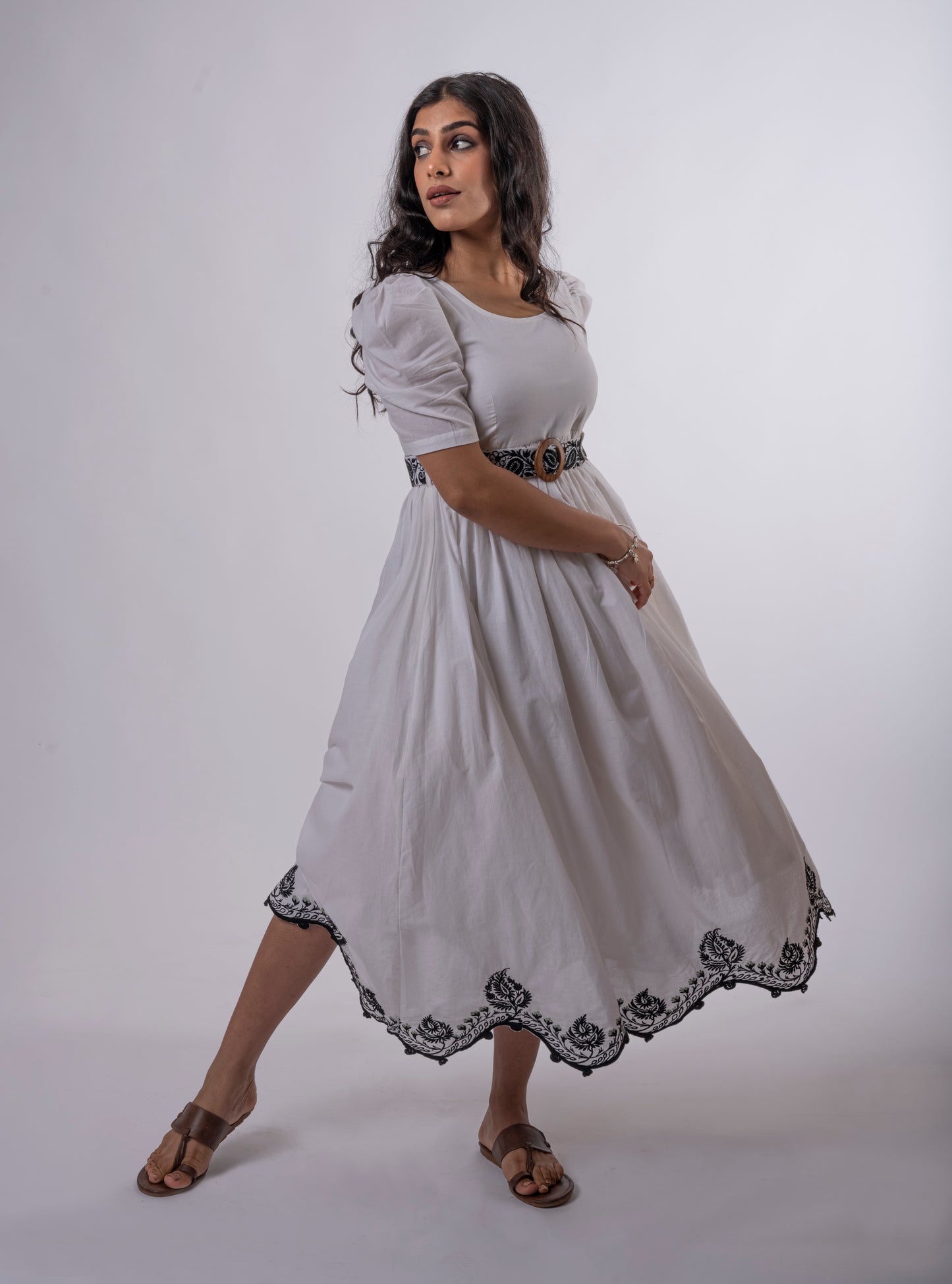 Sahra Embroidered Maxi Dress