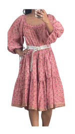 Load image into Gallery viewer, Flora Block Print Dress
