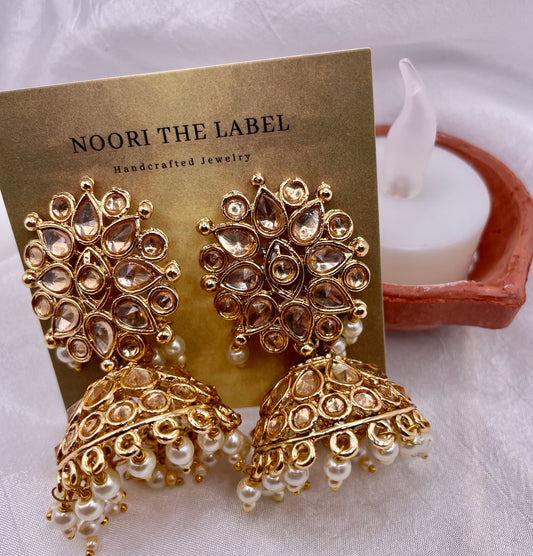 Diyanna Jhumka Earrings