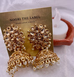 Load image into Gallery viewer, Diyanna Jhumka Earrings

