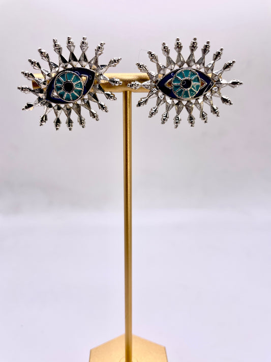Nazar Stud Earrings